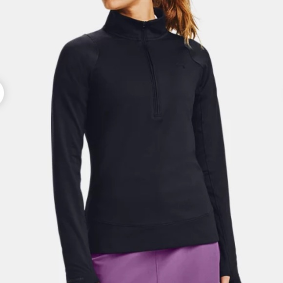 Under Armour UA Storm Midlayer 1/2 Zip Pullover Water Resistant Golf Top Dry NEW - Picture 2 of 8
